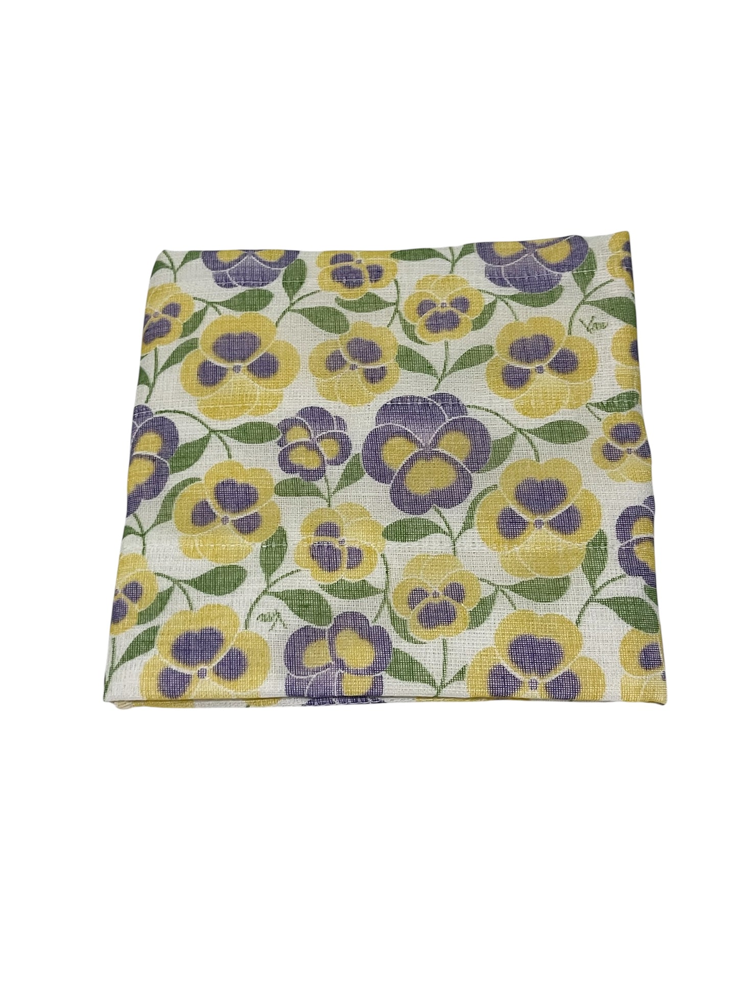 Floral Garden Japanese Kitchen Towel (Fukin) - Set of 2 by Shirayuki